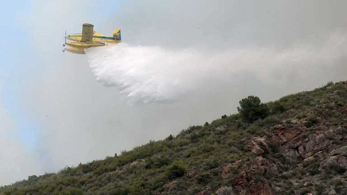 Telediario 1 - La prevención es el mejor remedio contra el fuego