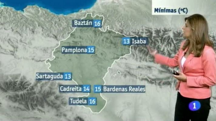 El Tiempo en la Comunidad de Navarra - 21/07/2014