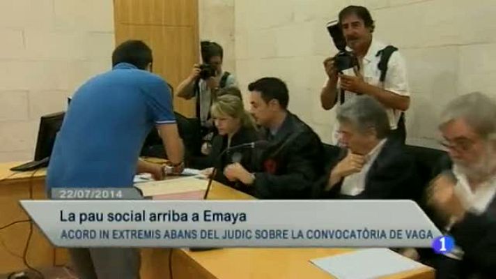 Informatiu Balear - Informatiu Balear en 2' - 22/07/14