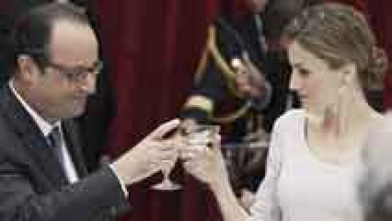 Primera visita oficial de Felipe VI y doña Letizia a Francia