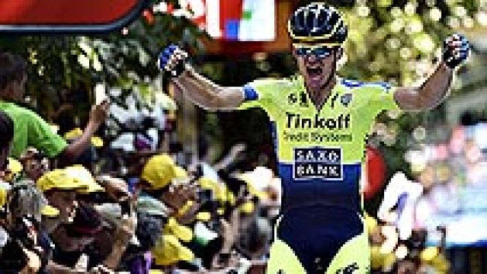 Rogers gana la etapa más larga del Tour