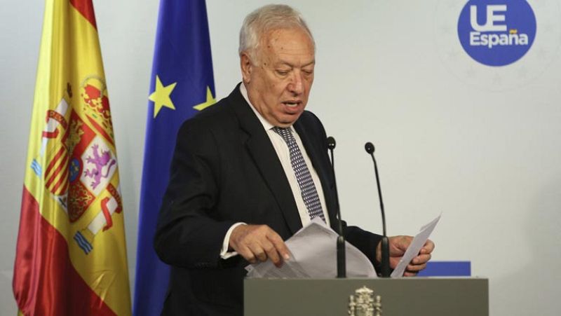 Margallo defiende una conferencia internacional de paz para solucionar el conflicto en Gaza