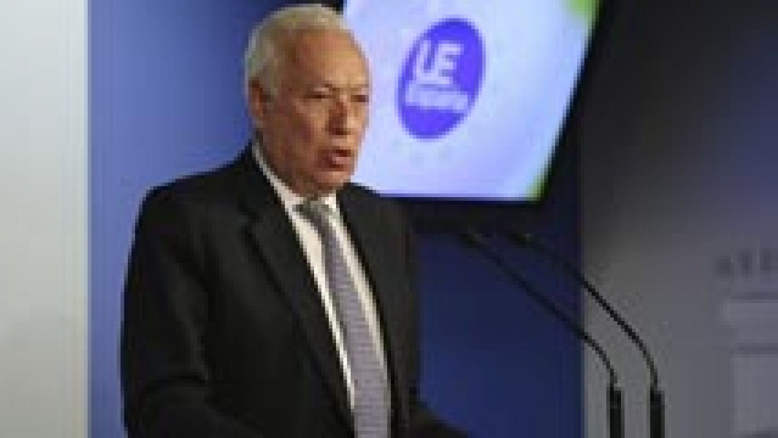 La tarde en 24h: Margallo: "El derribo del avión, obra de unos separatistas" | RTVE Play