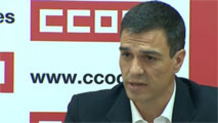 Pedro Sánchez pide a Rajoy que mueva ficha