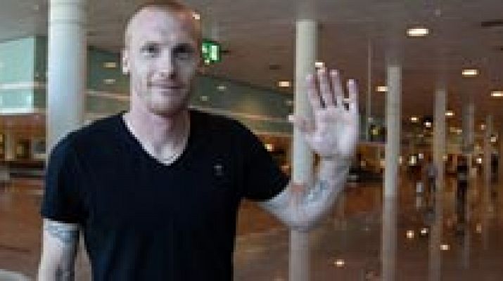 Telediario 1 - Jérémy Mathieu ya es jugador del FC Barcelona