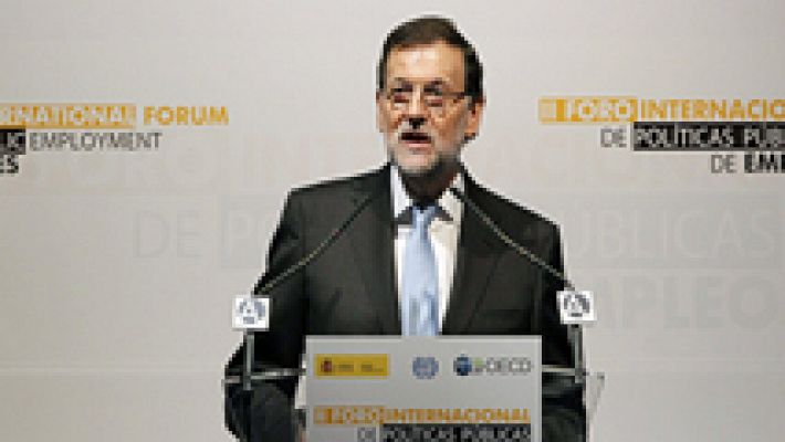 Rajoy afirma que los datos de la EPA son la noticia que esperaba dar desde que llegó a Moncloa