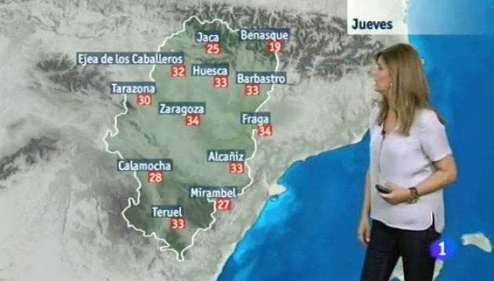 Noticias Aragón - El tiempo en Aragón - 24/07/14