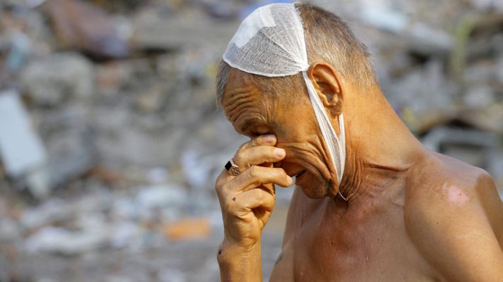 Telediario 1 - Petrovka, un pueblo fantasma en el frente de guerra