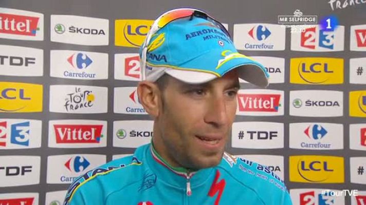 Tour de Francia - Nibali: "Era una pelea por la etapa"