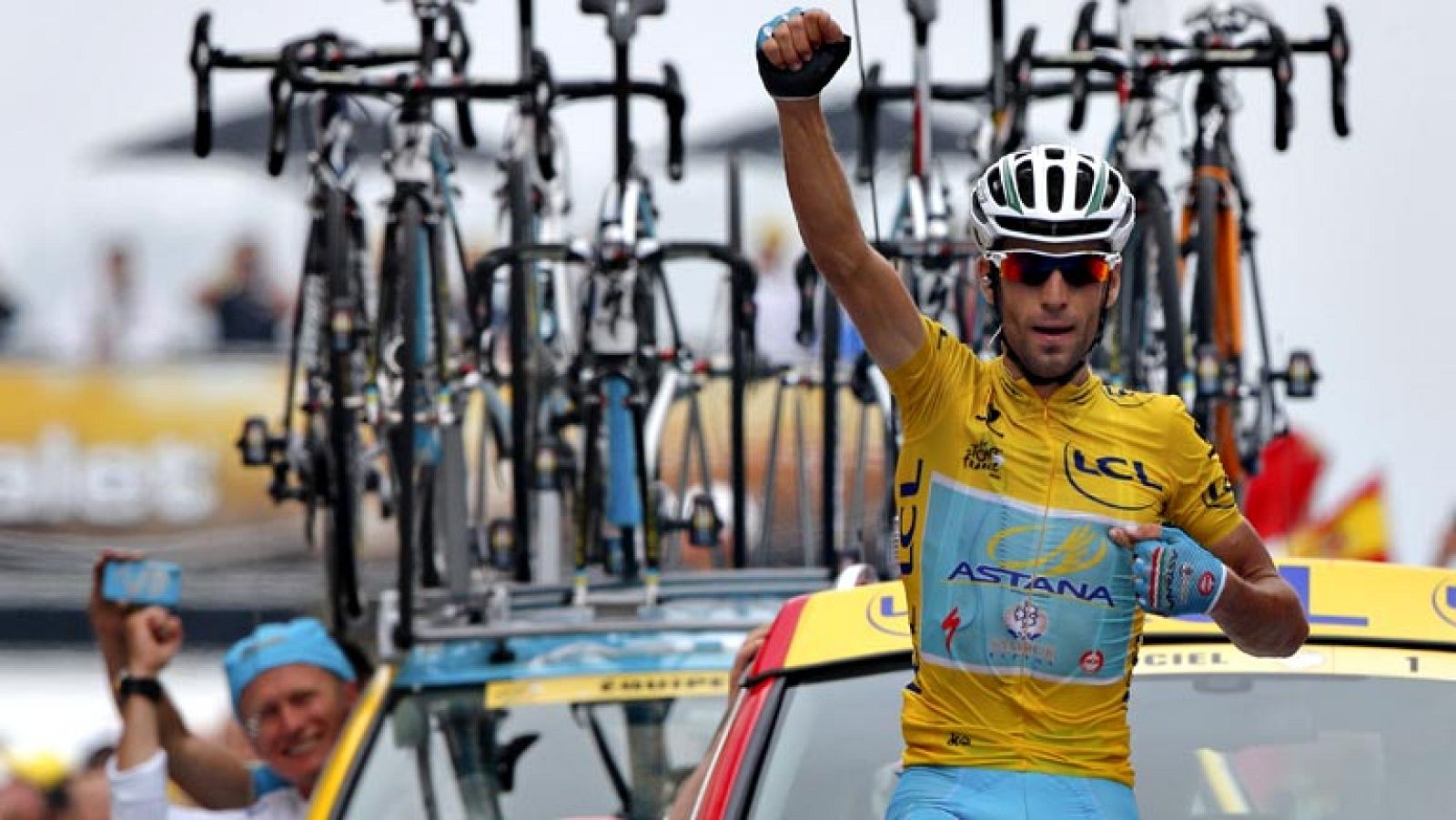 Nibali sentencia el Tour y Valverde se cae del podio por dos segundos | Ver