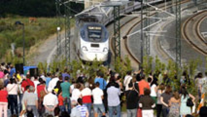 Telediario 1 - Actos de homenaje a las víctimas de Santiago