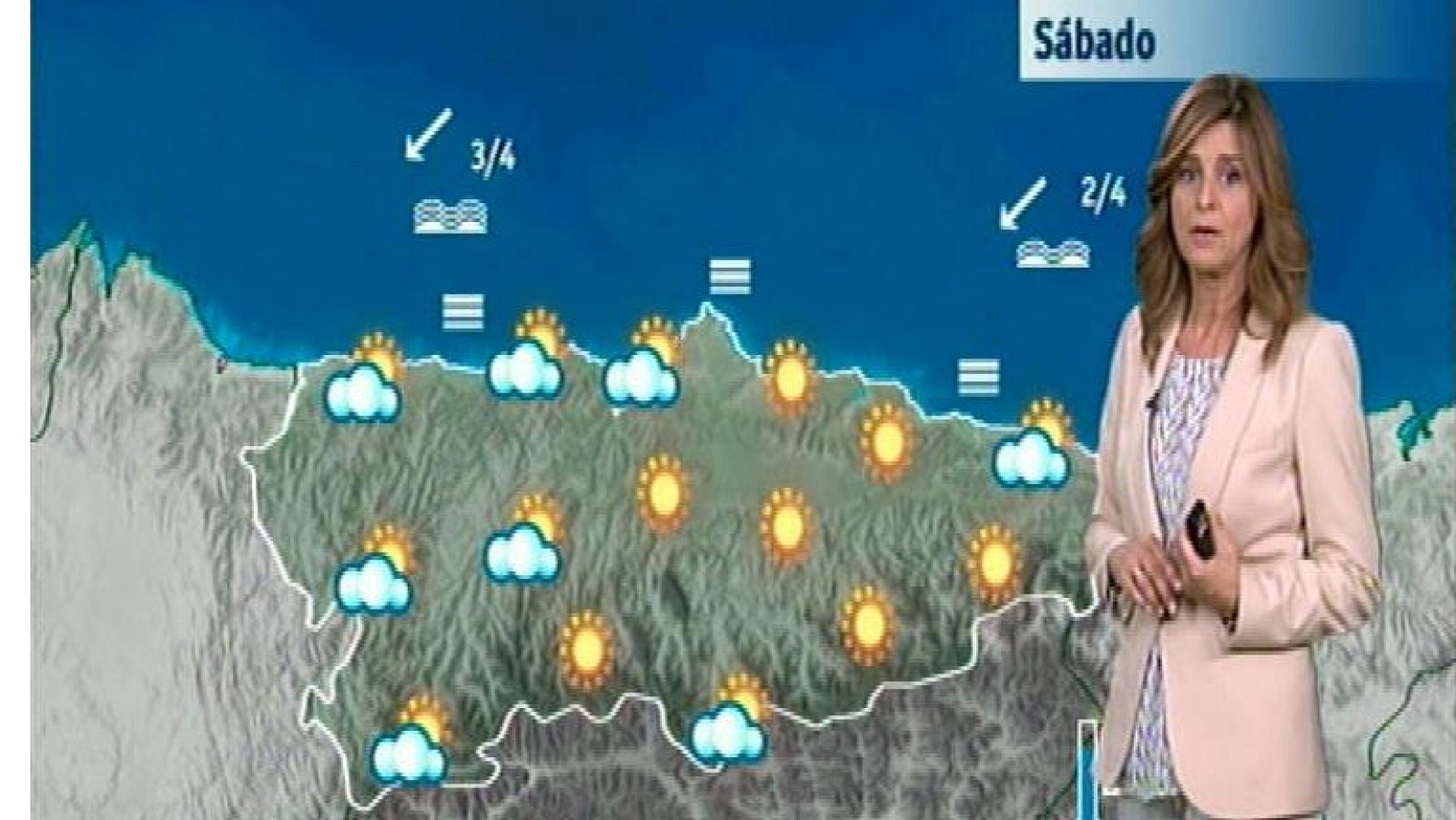 El tiempo en Asturias - 25/07/14 | Ver