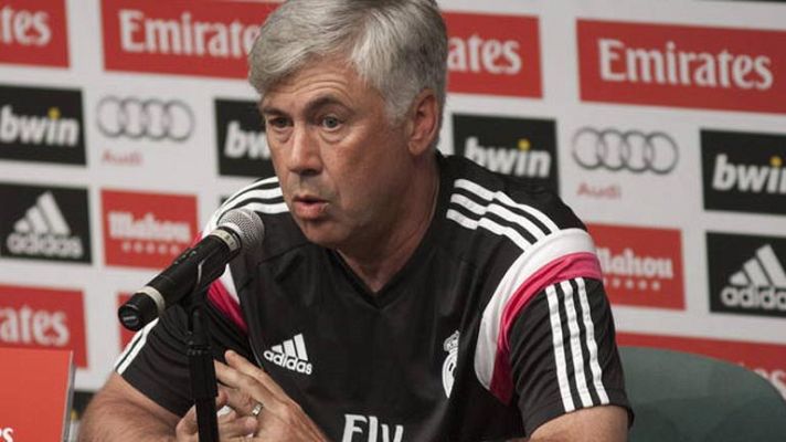 Telediario 1 - Ancelotti no ve problemas en la portería del Real Madrid