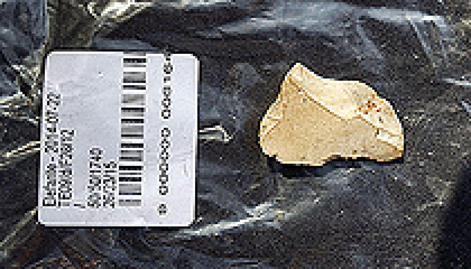 Una lasca permite datar la presencia de homínidos en Atapuerca hace 1,3 millones de años