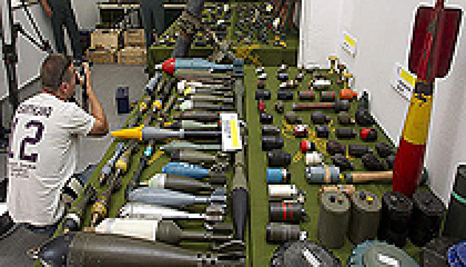  Las autoridades incautan un importante arsenal de armas en Málaga