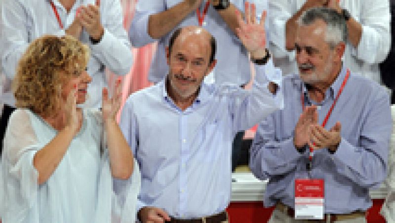 ltimo acto de Rubalcaba como secretario general del PSOE