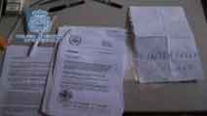 Telediario 1 - Desarticulada organización criminal