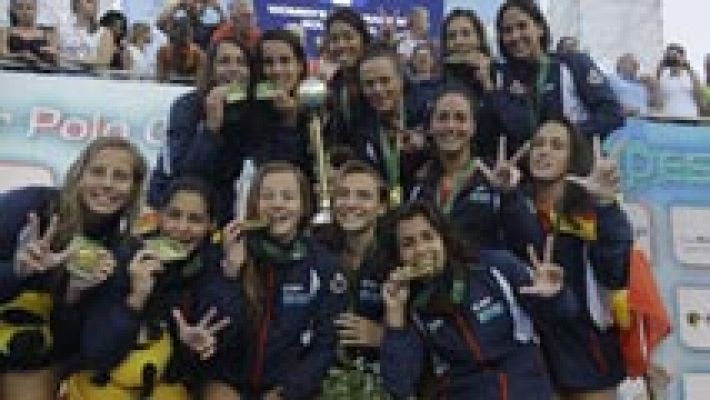 Telediario 1 - Las 'guerreras' se llevan el oro del Europeo de Budapest