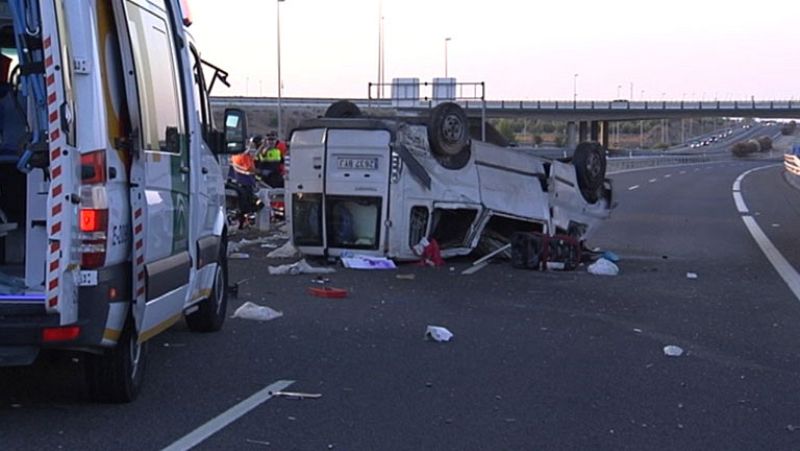 Mueren dos menores y una mujer en un accidente de tráfico en Jaén