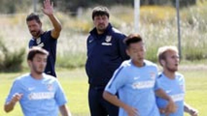 Telediario 1 - El Atlético se estrena ante el San José en la gira americana