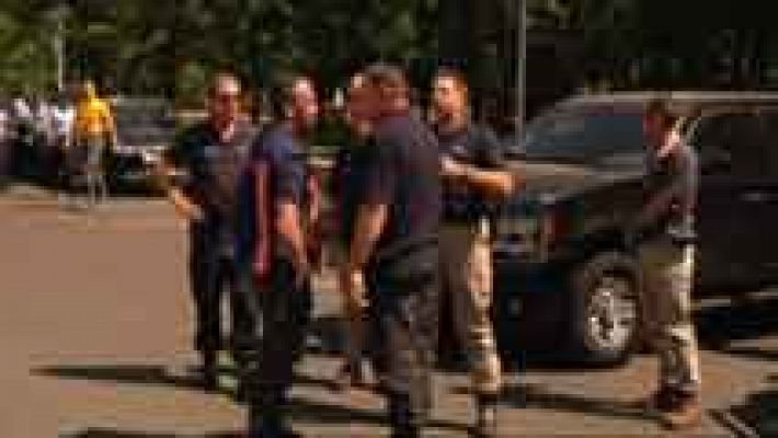 Telediario 1 - Los expertos internacionales en Ucrania abandonan la zona