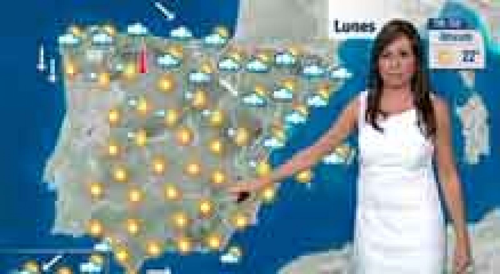 El tiempo: Chubascos en Cataluña y calor en Madrid y La Mancha | RTVE Play