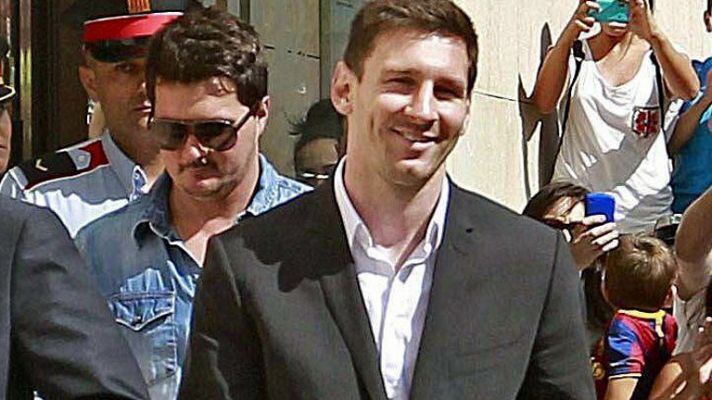 Telediario 1 - El juez ordena seguir las diligencias  contra Leo Messi por fraude fiscal