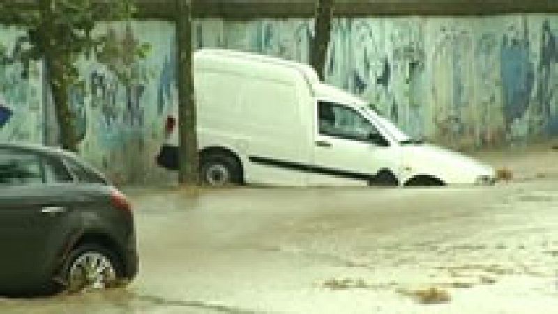 Las intensas lluvias en el norte de Barcelona provocan inundaciones en los municipios del norte de Barcelona  