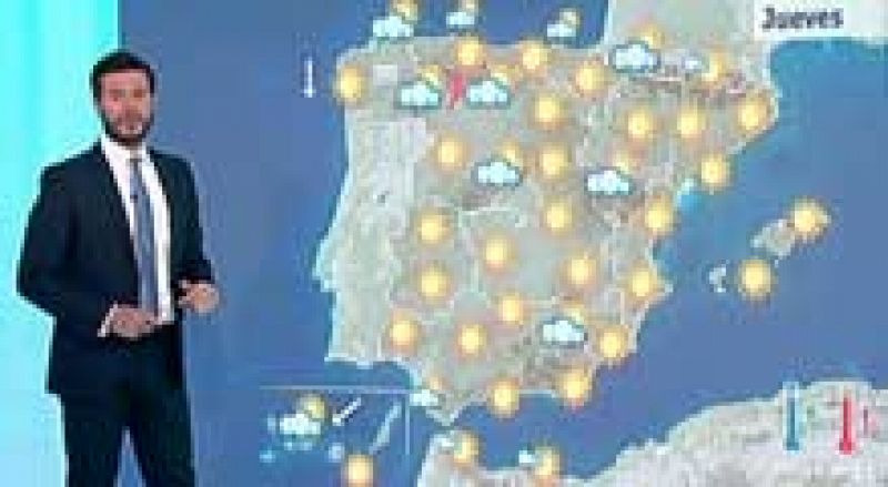 Más calor en el norte, centro, valle del Guadalquivir y Baleares