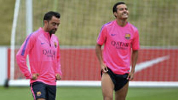 Telediario 1 - Pedro: "Es el míster el que tiene que decidir"