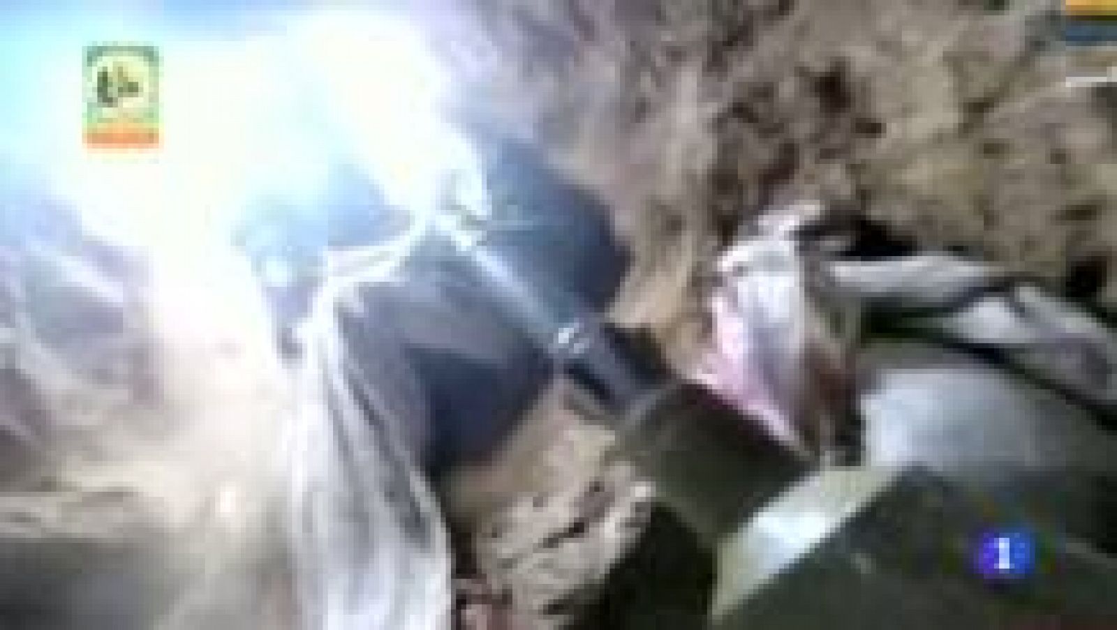  Hamás muestra un ataque a Israel a través de sus túneles