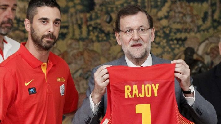 Informativo 24h - Rajoy desea suerte a la selección española antes del Mundobasket 2014