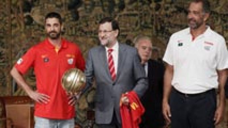 Rajoy alienta a la ÑBA de cara al Mundobasket