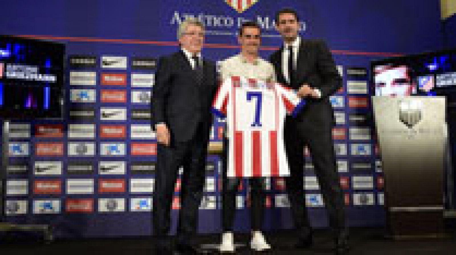 El nuevo jugador del Atlético de Madrid Antoine Griezmann ha destacado en su presentación que "ha venido a aprender" a las órdenes del 'Cholo' Simeone.