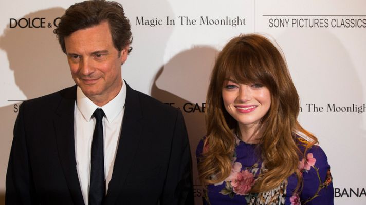 Telediario 1 - Colin Firth se convierte en mago por arte y gracia de Woody Allen