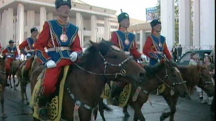 Los caballos de Gengis Khan