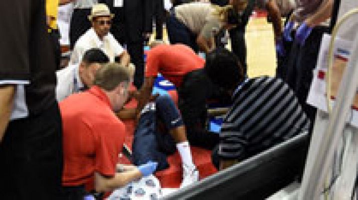 Paul George se lesiona de gravedad y causa baja en EE.UU para el Mundobasket