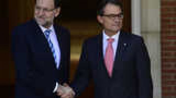 Reunión Rajoy-Mas: Una puerta entreabierta