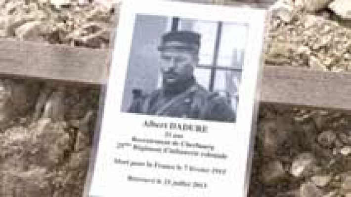 Telediario 1 - Las trincheras, la imagen de la Primera Guerra Mundial