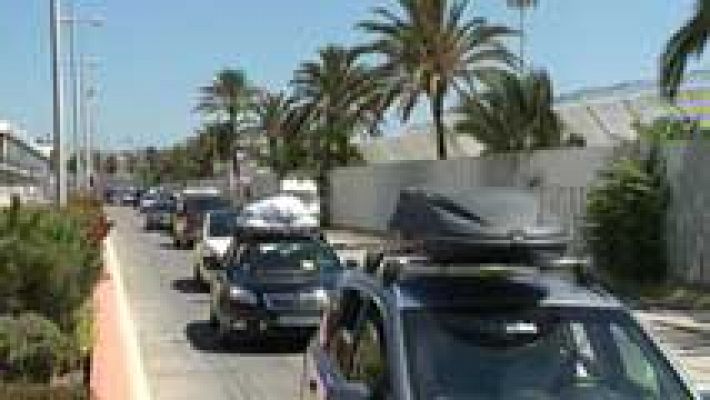 Telediario 1 - Fin de semana crítico en la operación paso del estrecho