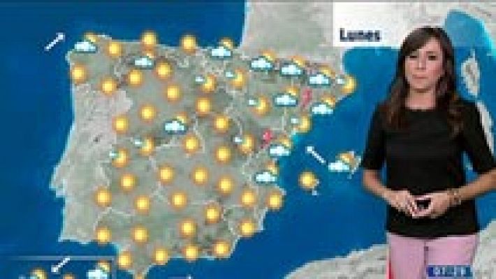 El tiempo - Sol y temperaturas el ascenso, con tormentas en el nordeste