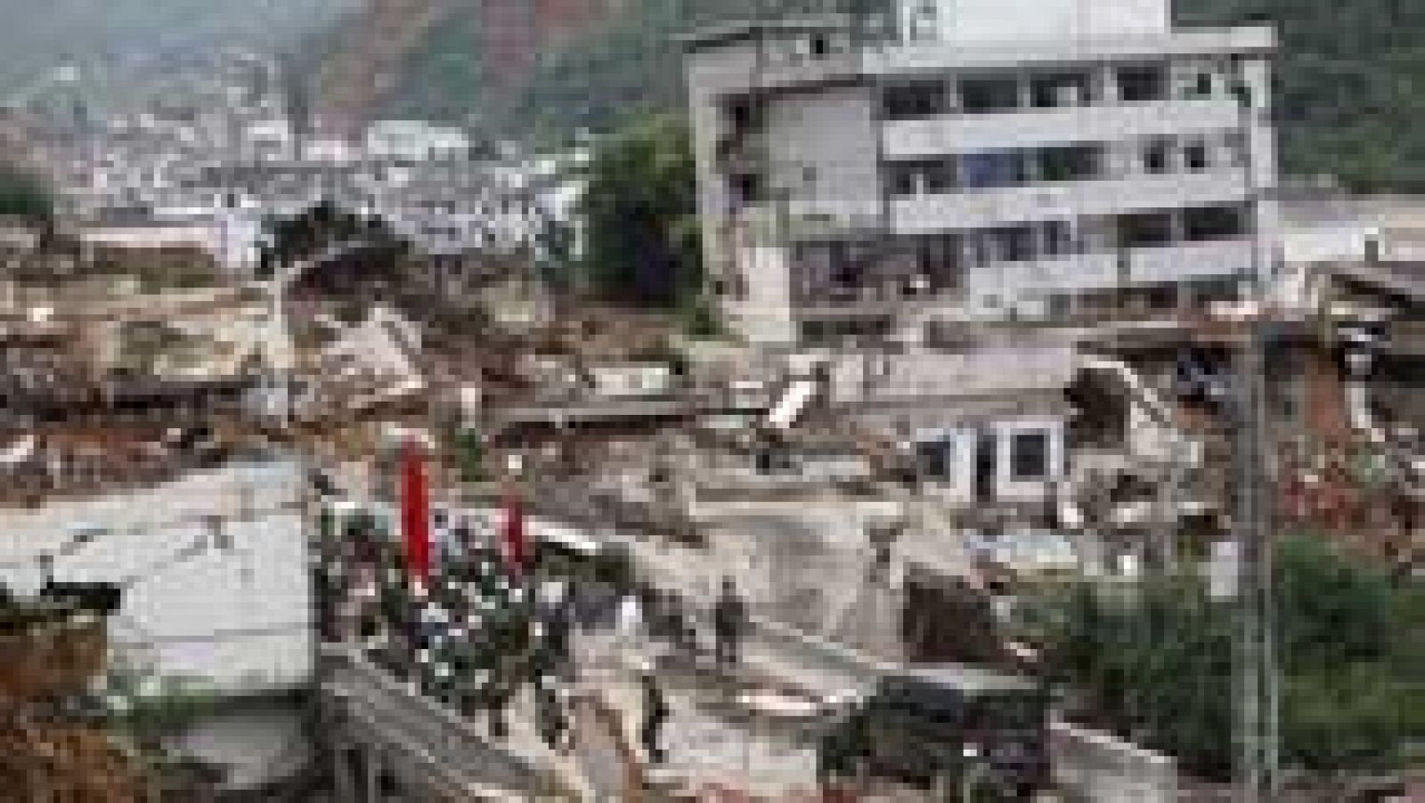 Telediario 1: Terremoto de magnitud 6,3 sacude China con casi 400 muertos | RTVE Play