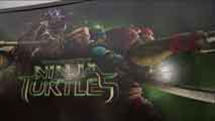 Telediario 1 - Vuelven las Tortugas Ninja