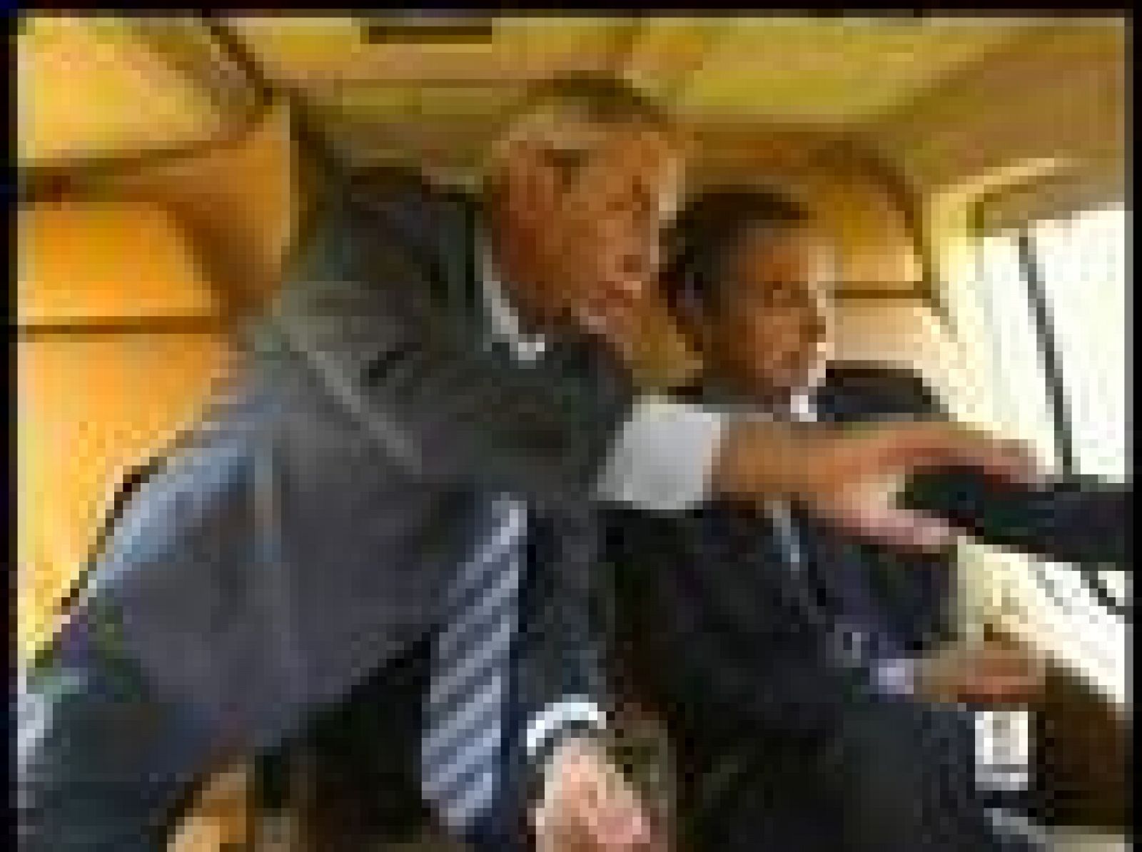 Zapatero ha comprobado hoy como van las obras del AVE a Galicia | Ver