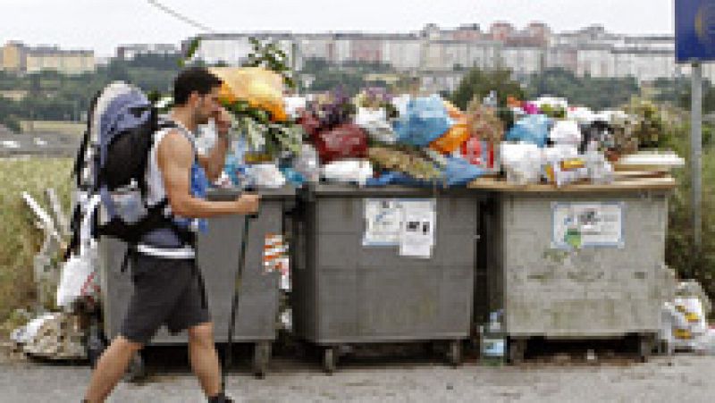 La huelga de recogida de basuras en Lugo cumple nueve semanas