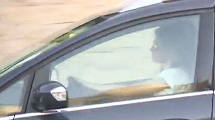 Telediario 1 - Primeras vacaciones de los nuevos reyes en Mallorca