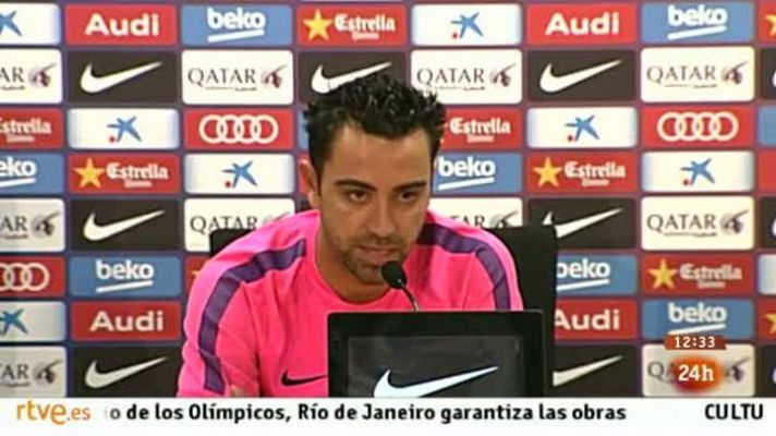 Informativo 24h - Xavi Hernández anuncia que deja la selección