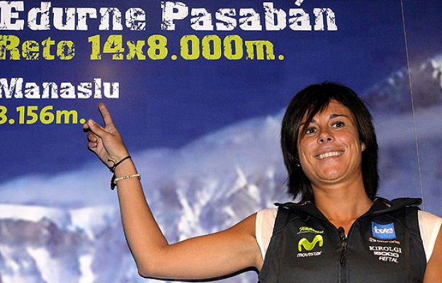 Edurne Pasabán, a por el Manaslu