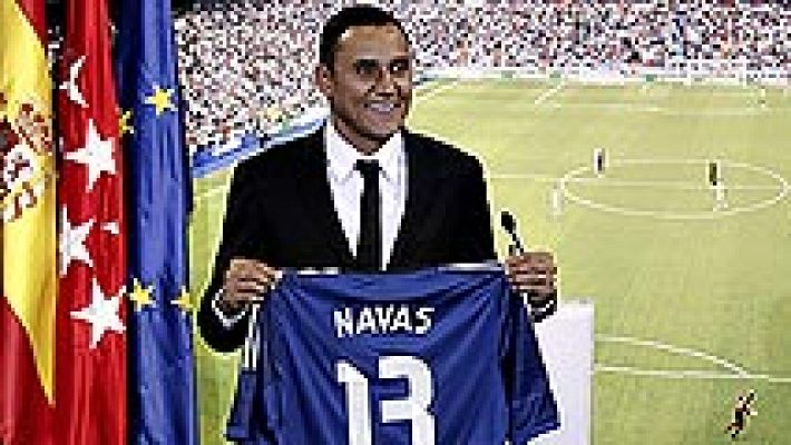 Keylor Navas: "Espero ayudar al Real Madrid a ganar muchos títulos"