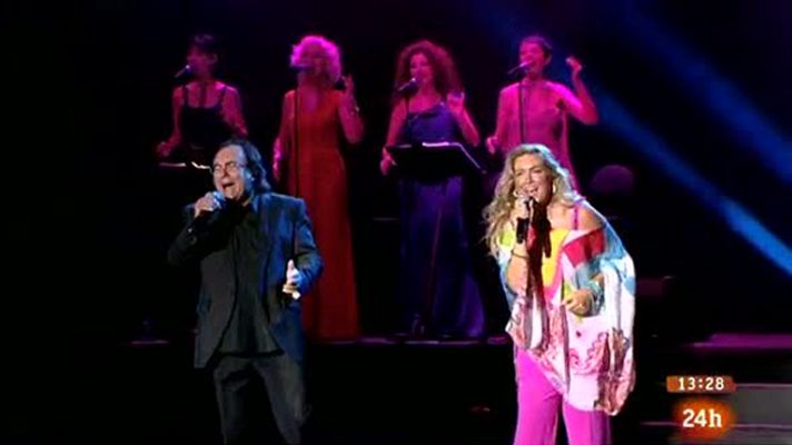  - Albano y Romina comparten escenario 20 años después